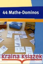 44 Mathe-Dominos : Kopiervorlagen für Hausaufgaben, Stillarbeit und Vertretungsstunden. Klasse 5-10 Kramer, Martin   9783834481207 AOL im Persen Verlag - książka