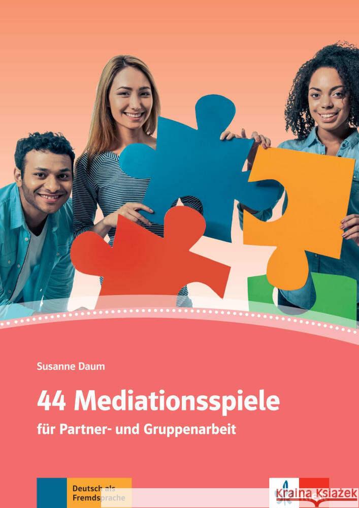 44 Mediationsspiele Daum, Susanne 9783126741583 Klett Sprachen GmbH - książka