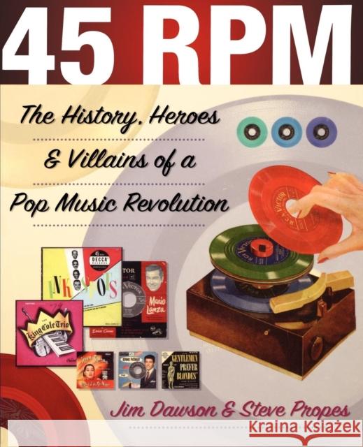 45 RPM: The History, Heroes & Villains of a Pop Music Revolution Dawson, Jim 9780879307578 Backbeat Books - książka