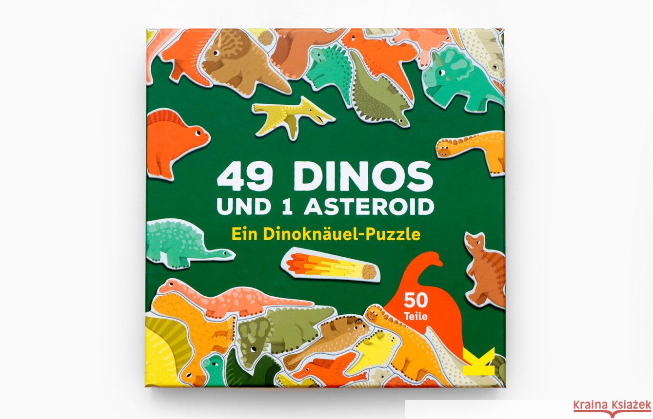 49 Dinos und 1 Asteroid Selmes, Caroline 9783962442859 Laurence King Verlag GmbH - książka
