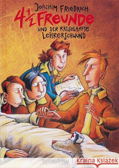 4 1/2 Freunde und der rätselhafte Lehrerschwund Friedrich, Joachim   9783522169639 Thienemann Verlag - książka