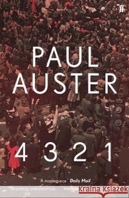 4 3 2 1 Auster, Paul 9780571324644 Faber & Faber - książka