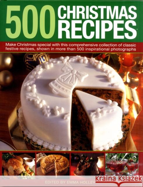 500 Christmas Recipes Emma Holley 9780754820802  - książka