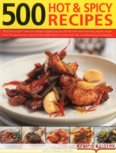 500 Hot & Spicy Recipes Jollands Beverley 9781780194455 Anness Publishing - książka