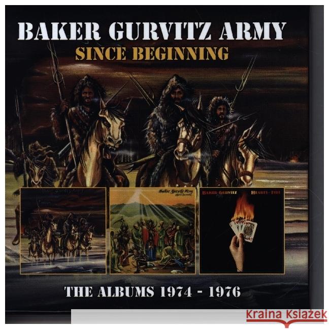 Since Beginning; Albums 1974-1976 Baker Gurvitz Army 5013929476943 Esoteric