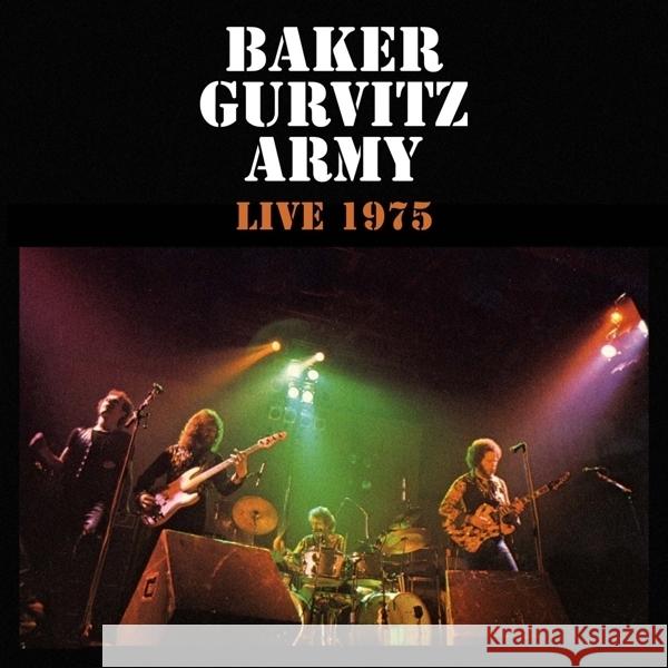 Live 1975 Remastered and expanded CD-Edition, 1 Audio-CD Baker Gurvitz Army 5013929484993