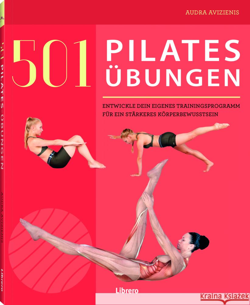 501 Pilates Übungen Avizienis, Audra 9789463595346 Bielo - książka