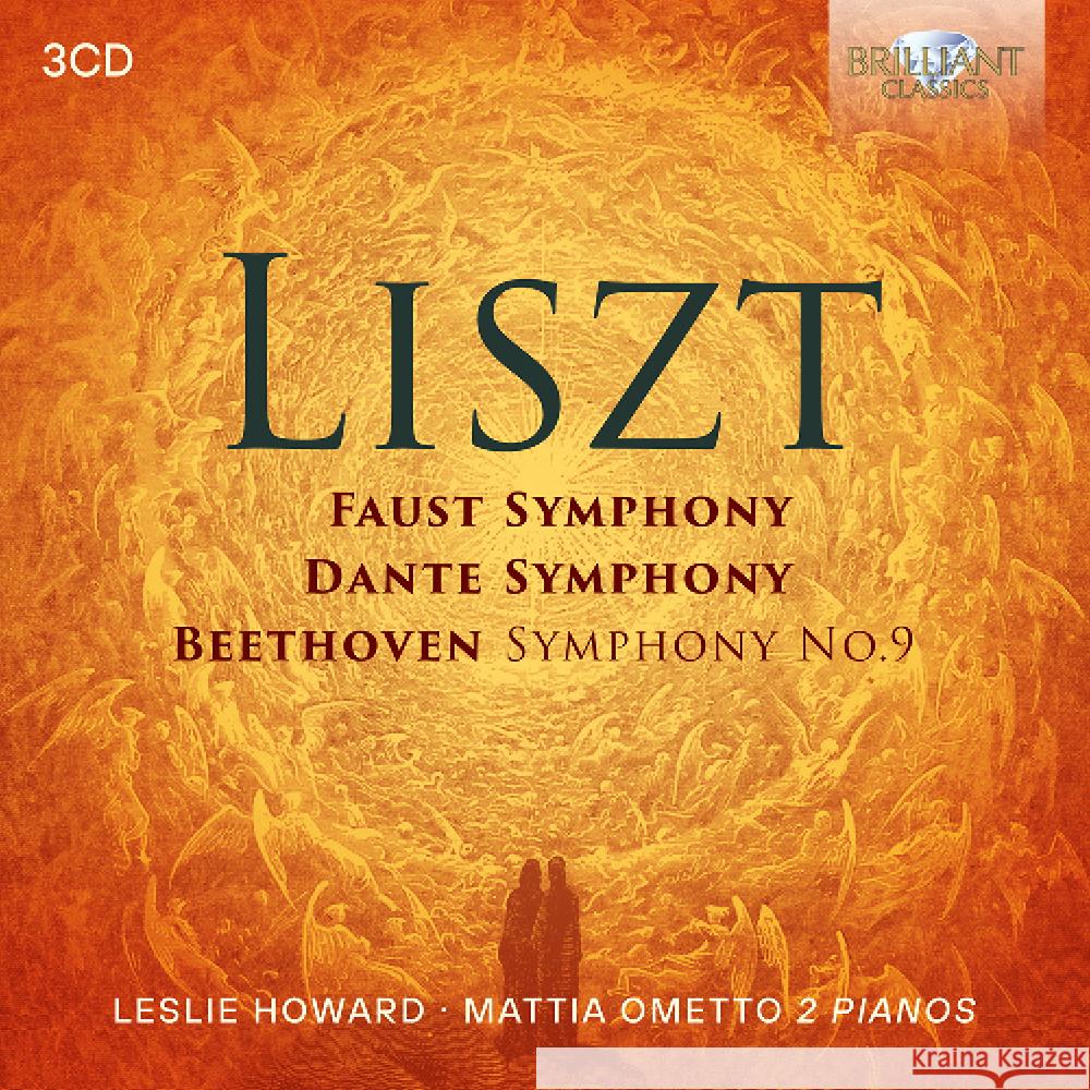 Liszt:Faust Sym.,Dante Sym.,Beethoven Sym.No.9, 3 Audio-CD Liszt, Franz, Beethoven, Ludwig van 5028421957494 BRILLIANT