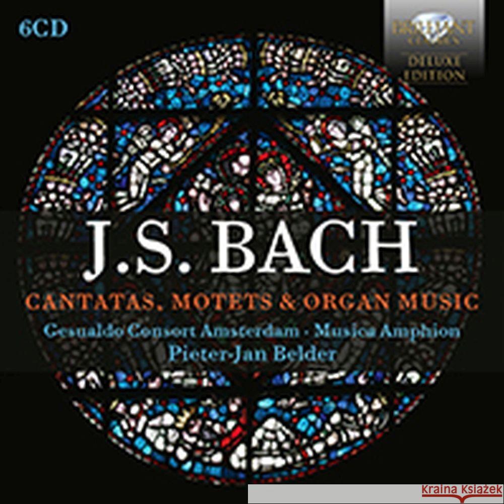 J.S. Bach: Cantatas, Motets & Organ Music, 6 Audio-CD Bach, Johann Sebastian 5028421964348 Brilliant Classics