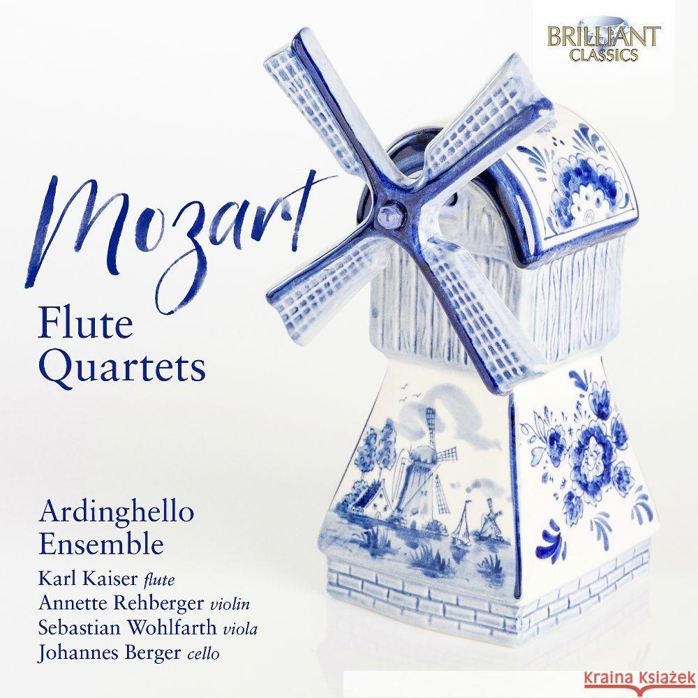 Mozart: Flute Quartets, 1 Audio-CD Kaiser, Karl, Rehberg 5028421968636