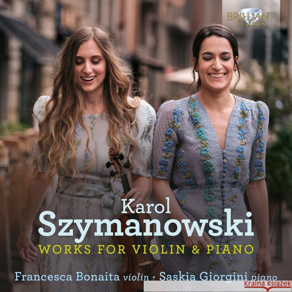 Works For Violin & Piano, 1 Audio-CD Bonaita, Francesca, Giorgini, Saskia 5028421972992