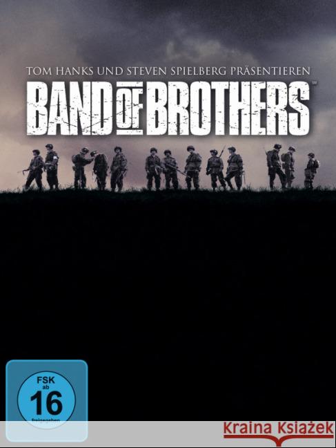 Band of Brothers, Wir waren wie Brüder, 6 DVDs : Ausgezeichnet mit Golden Globe 2002 für die Beste Miniserie und Bester Fernsehfilm. USA Ambrose, Stephen E. 5051890110329
