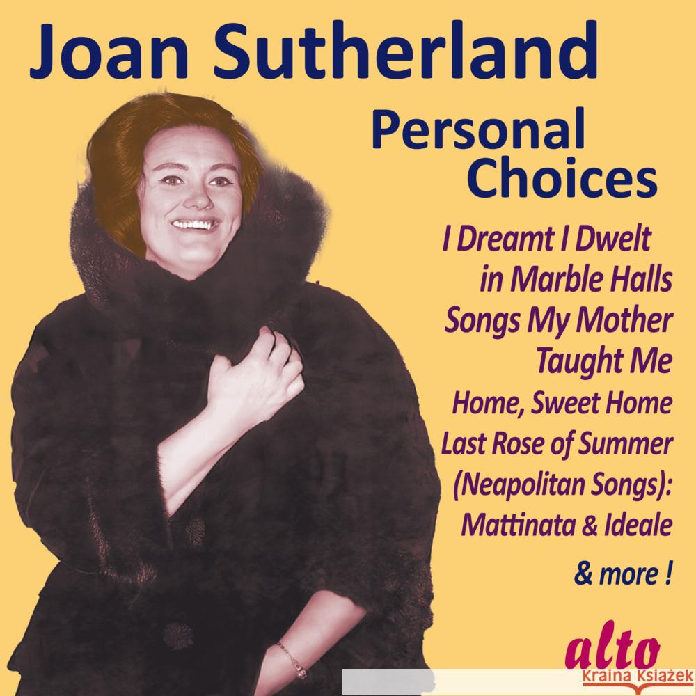 Joan Sutherland - Personal Choice, 1 Audio-CD Sutherland, Joan 5055354414558