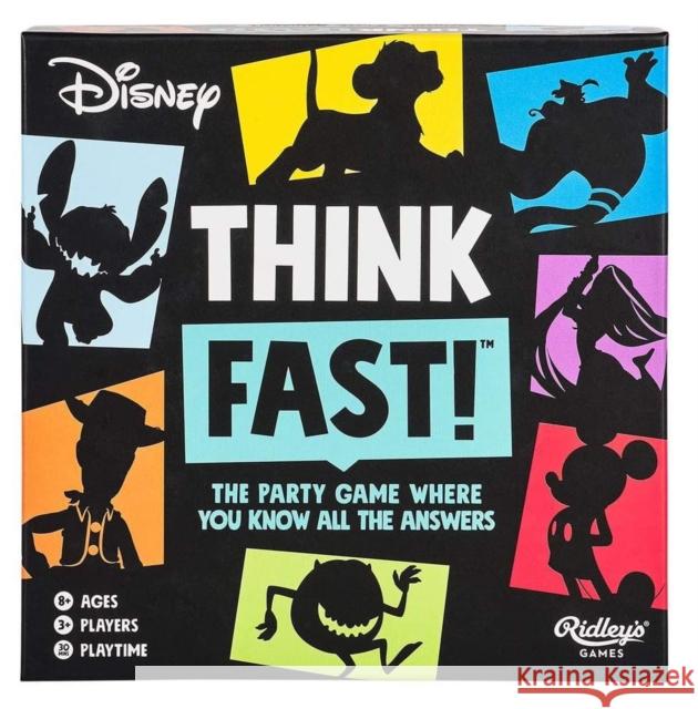 DISNEY THINK FAST RIDLEY'S GAMES 5055923785249 CHRONICLE GIFT/STATIONERY