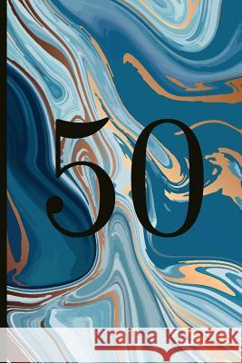 50: A Beautiful 50th Birthday Gift and Keepsake to Write Down Special Moments Safi Bee 9781791854768 Independently Published - książka