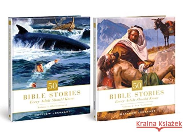 50 Bible Stories Every Adult S Matthew Lockhart 9780830784554 David C Cook Publishing Company - książka