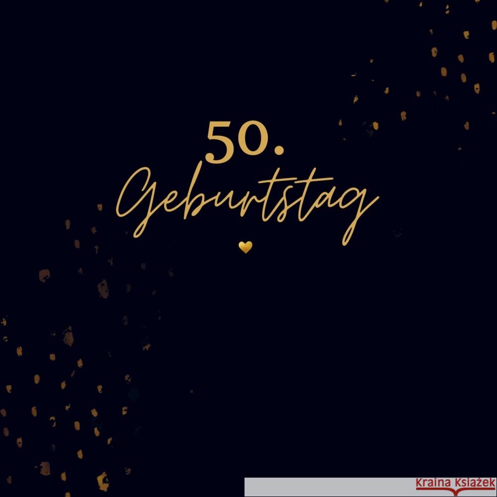 50. Geburtstag- Gästebuch Blanko S. Klein, Julia 9789403736006 Bookmundo - książka