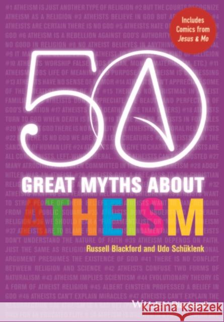 50 Great Myths About Atheism P Blackford, Russell 9780470674055 Wiley-Blackwell - książka