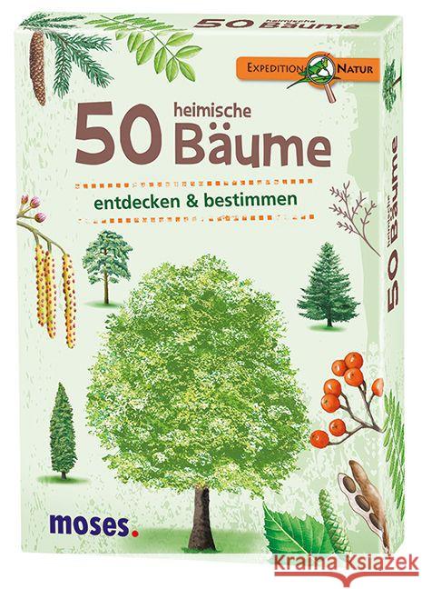 50 heimische Bäume entdecken & bestimmen  4033477097163 moses. Verlag - książka