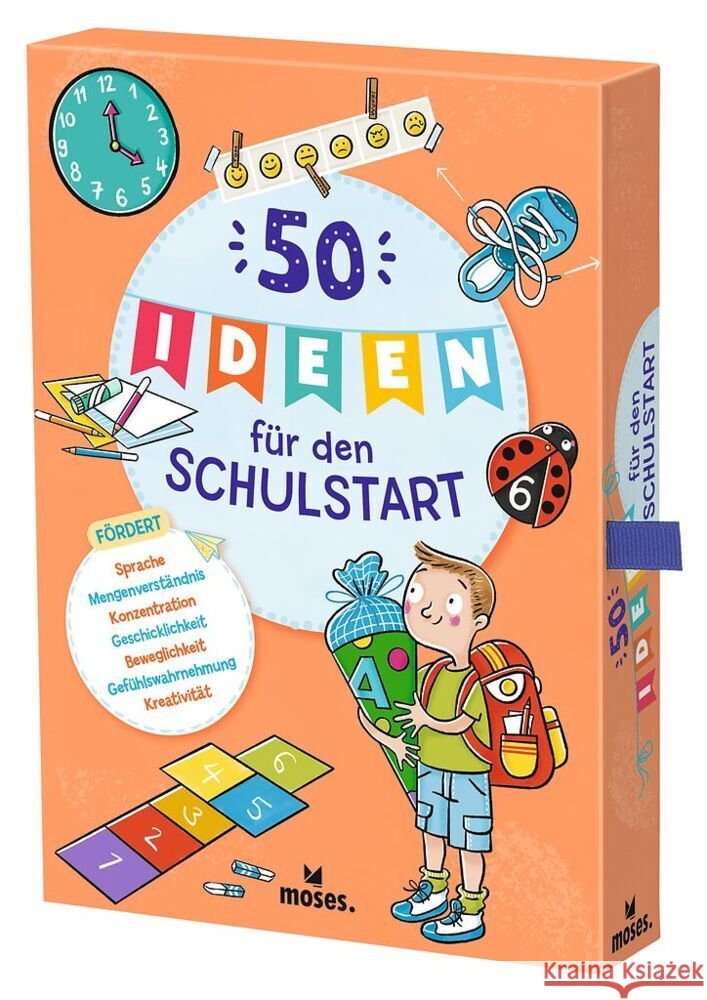 50 Ideen für den Schulstart Kessel, Carola von 9783964553737 moses. Verlag - książka