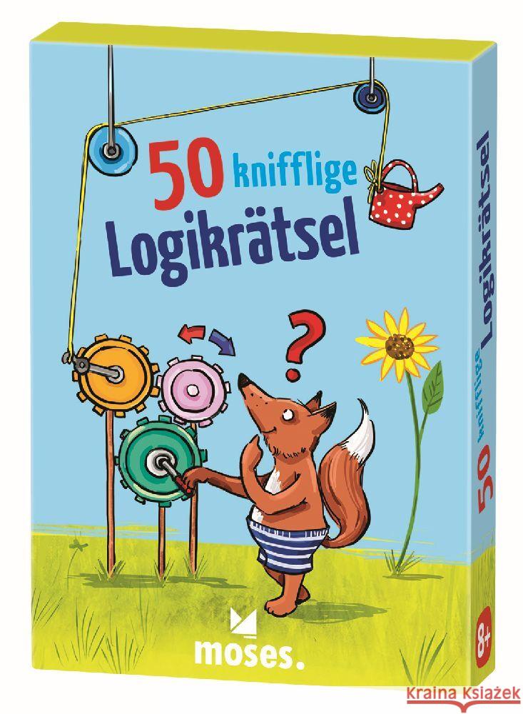 50 knifflige Logikrätsel Kiefer, Philip 4033477302564 moses. Verlag - książka