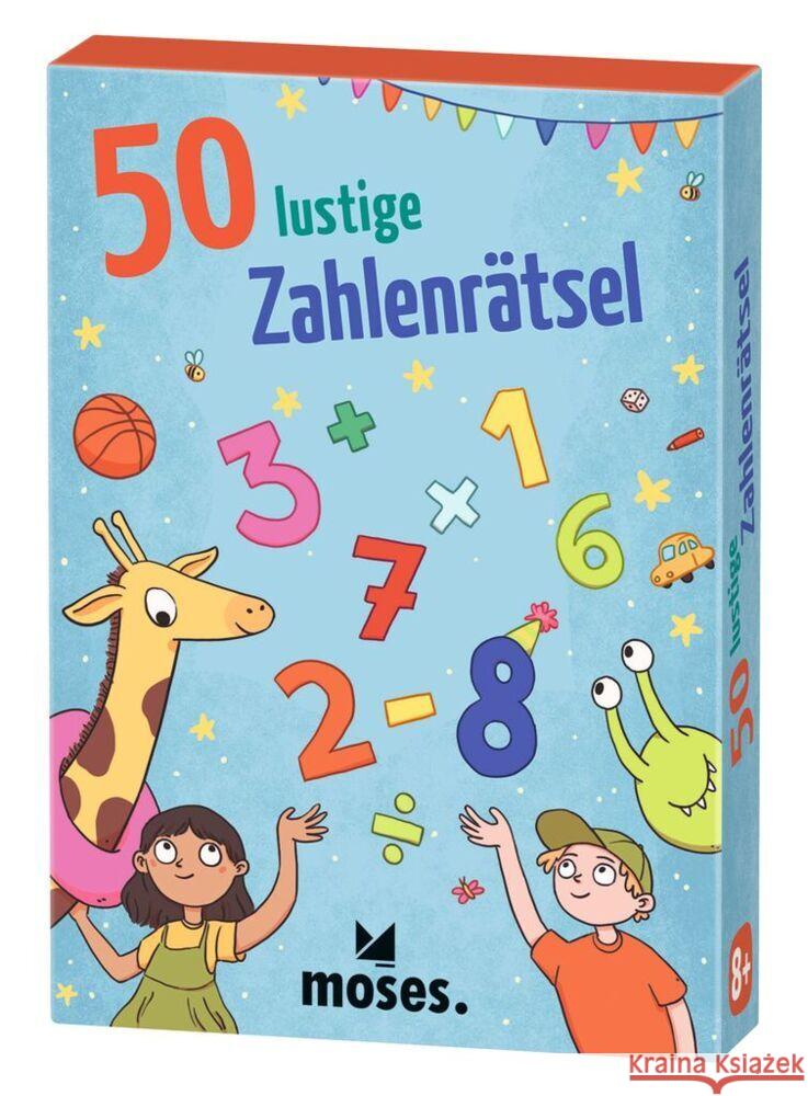 50 lustige Zahlenrätsel Berger, Nicola 4033477302601 moses. Verlag - książka