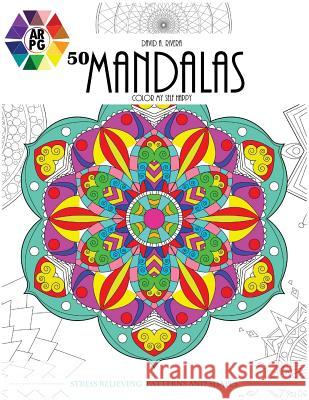 50 Mandalas: Color my self happy Rivera, David A. 9781974040131 Createspace Independent Publishing Platform - książka