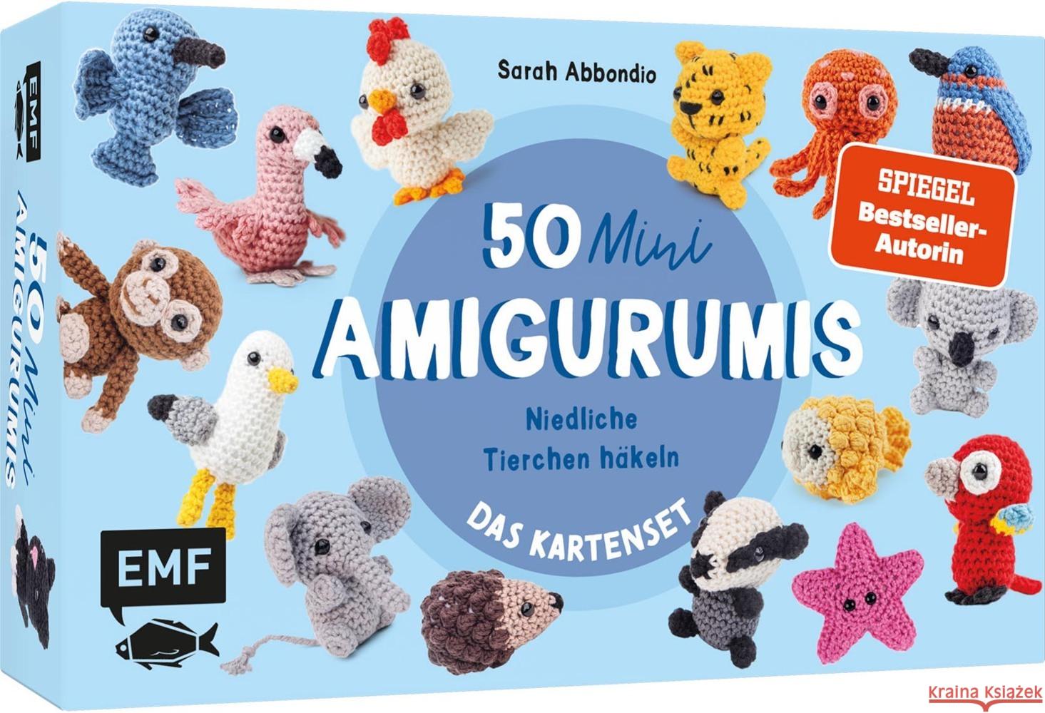 50 Mini-Amigurumis - Das Kartenset Abbondio, Sarah 4260478343542 Edition Michael Fischer - książka