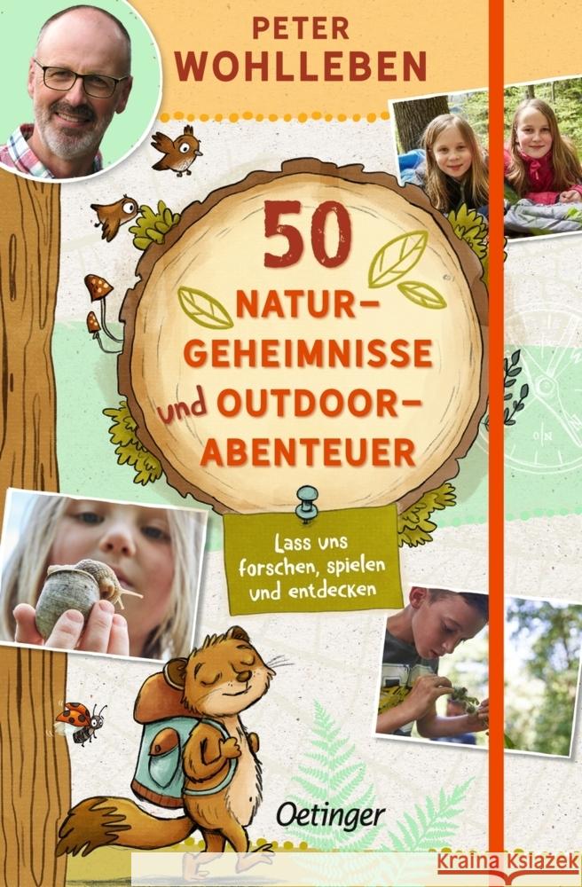 50 Naturgeheimnisse und Outdoorabenteuer Wohlleben, Peter 9783751202015 Oetinger - książka