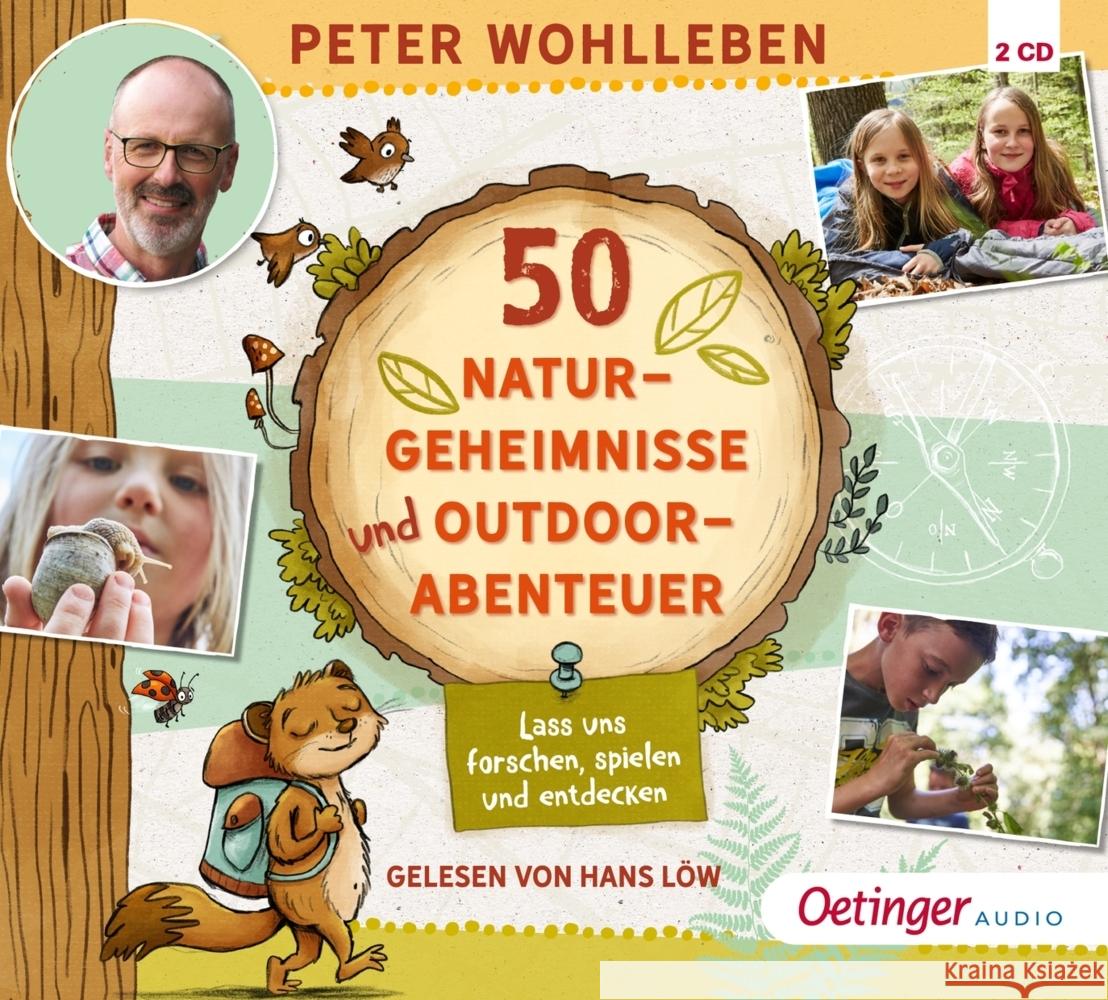 50 Naturgeheimnisse und Outdoorabenteuer Wohlleben, Peter 9783837391992 OEM - książka