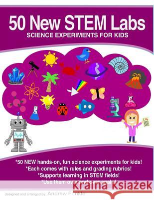 50 New Stem Labs - Science Experiments for Kids Andrew Frinkle 9781514264980 Createspace - książka