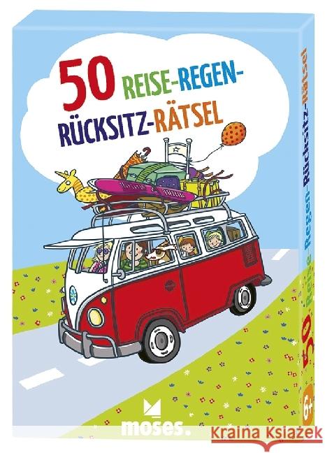 50 Reise-Regen-Rücksitz-Rätsel Berger, Nicola 4033477211231 moses. Verlag - książka