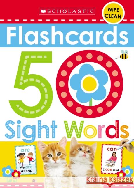 50 Sight Words Flashcards: Scholastic Early Learners (Flashcards) Scholastic Early Learners 9781338272253 Scholastic Inc. - książka