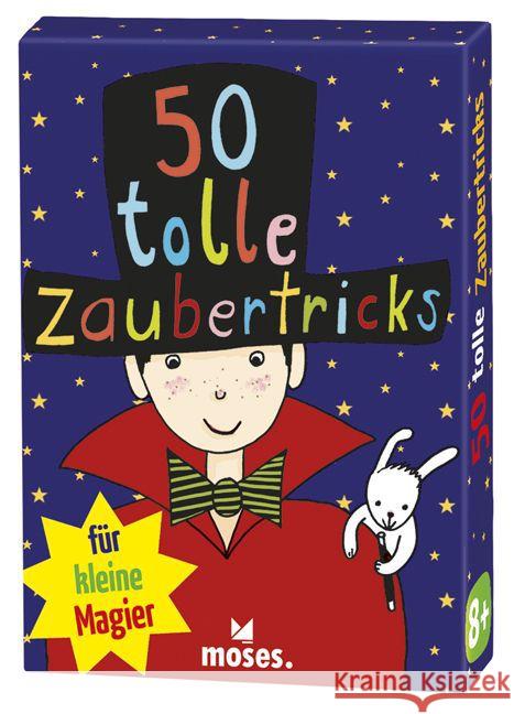 50 tolle Zaubertricks für kleine Magier, Karten  4033477210906 moses. Verlag - książka