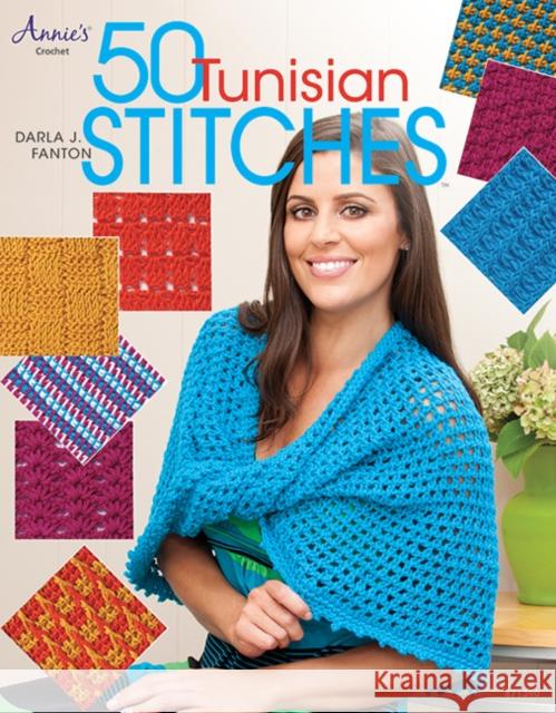 50 Tunisian Stitches Darla Fanton 9781596359314 SEARCH PRESS - książka