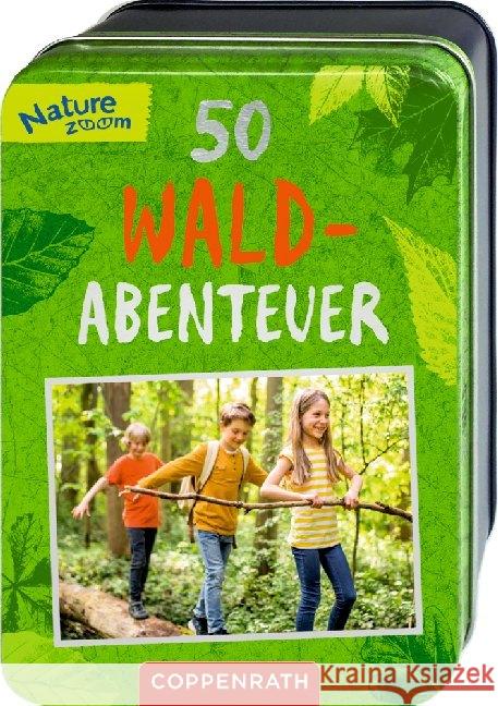 50 Wald-Abenteuer Zysk, Stefanie 9783649633211 Coppenrath, Münster - książka