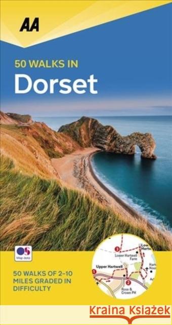 50 Walks in Dorset Aa Publishing 9780749581183 AA Publishing - książka