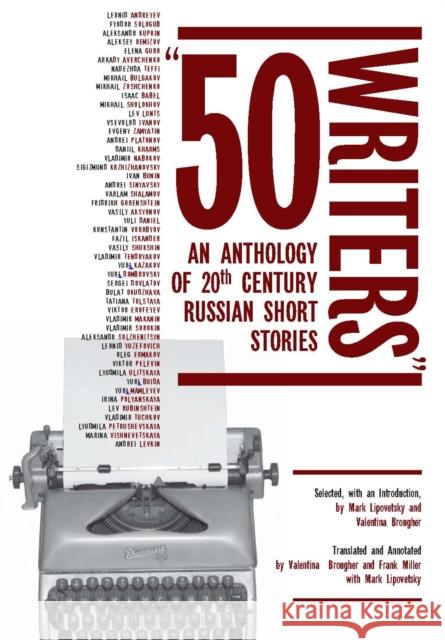 50 Writers: An Anthology of 20th Century Russian Short Stories Valentina Brougher 9781936235148 Academic Studies Press - książka