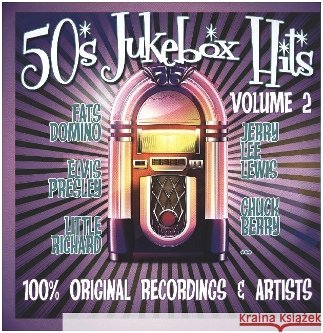 50s Jukebox Hits Vol.2, 1 Schallplatte diverse 0194111004719 ZYX Music - książka