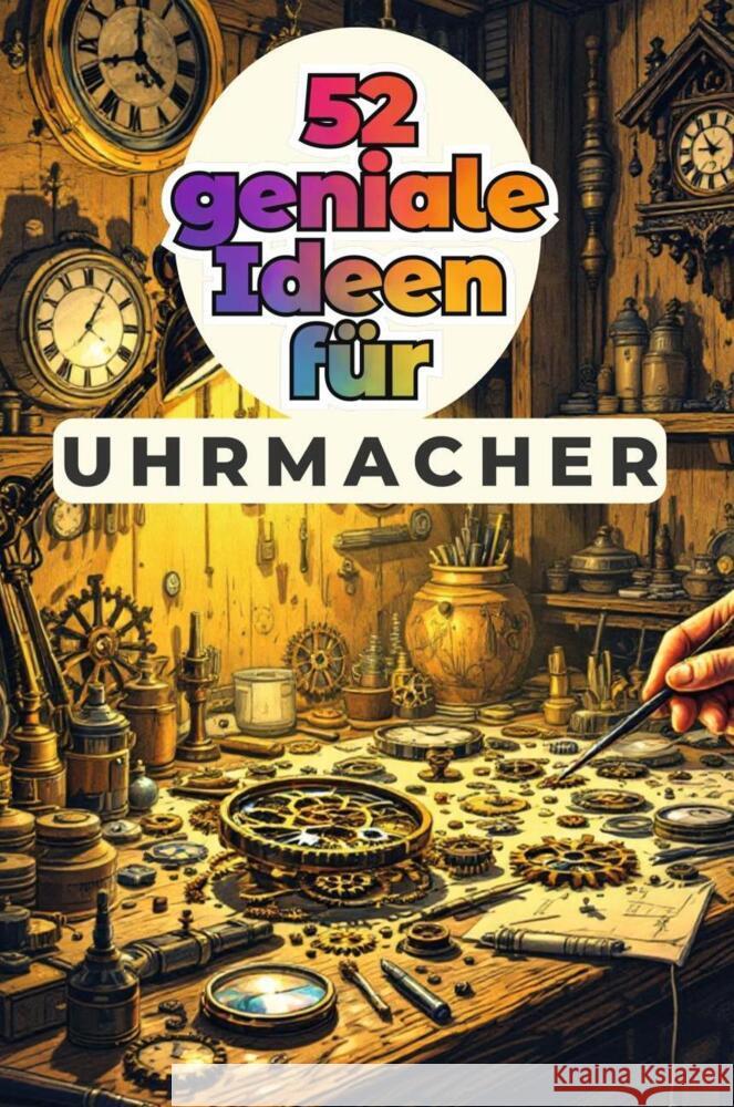 52 geniale Ideen für Uhrmacher Schmitt, Amelia 9783759163974 FlipFlop - książka