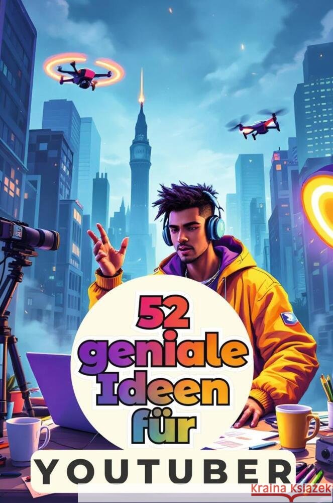 52 geniale Ideen für Youtuber Schäfer, Louis 9783759162465 FlipFlop - książka