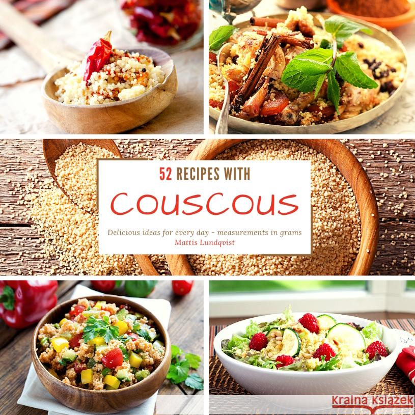 52 Recipes with Couscous Lundqvist, Mattis 9783347638792 BuchHörnchen-Verlag - książka