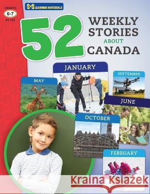 52 Weekly Nonfiction Stories About Canada Grades 6-7 Ruth Solski 9781771589673 On the Mark Press - książka