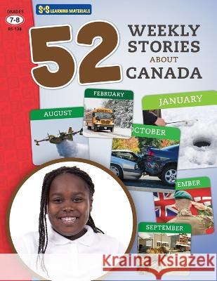 52 Weekly Nonfiction Stories About Canada Grades 7-8 Ruth Solski 9781771589680 On the Mark Press - książka