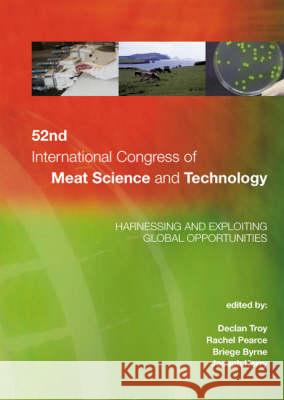 52nd International Congress of Meat Science and Technology: Harnessing and Exploiting Global Opportunities Declan Troy Rachel Pearce Briege Byrne 9789086860104 Wageningen Academic Publishers - książka