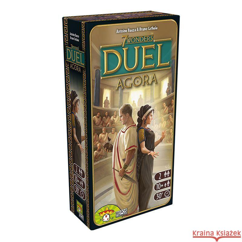 7 Wonders Duel - Agora (Spiel-Zubehör) Bauza, Antoine, Cathala, Bruno 5425016924846