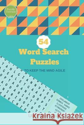 54 Word Search Puzzles Uche Mac-Auley 9781725853843 Createspace Independent Publishing Platform - książka