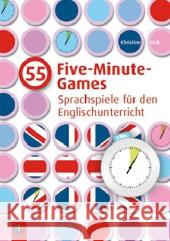 55 Five-Minute-Games : Sprachspiele für den Englischunterricht. Klasse 1-6 Fink, Christine 9783834609090 Verlag an der Ruhr - książka