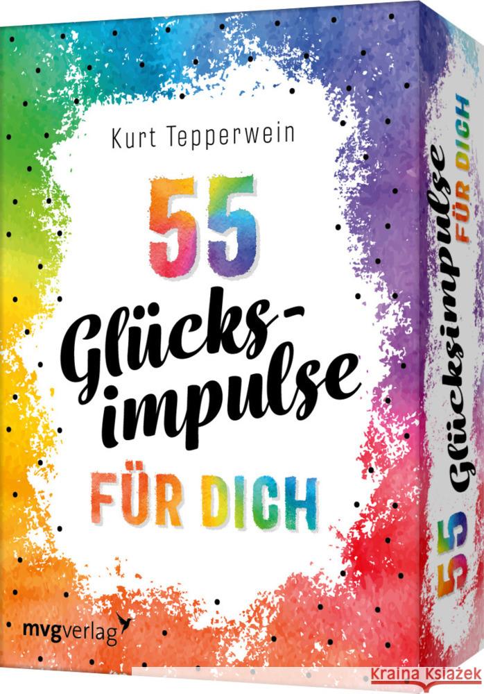 55 Glücksimpulse für dich Tepperwein, Kurt 9783747403334 mvg Verlag - książka