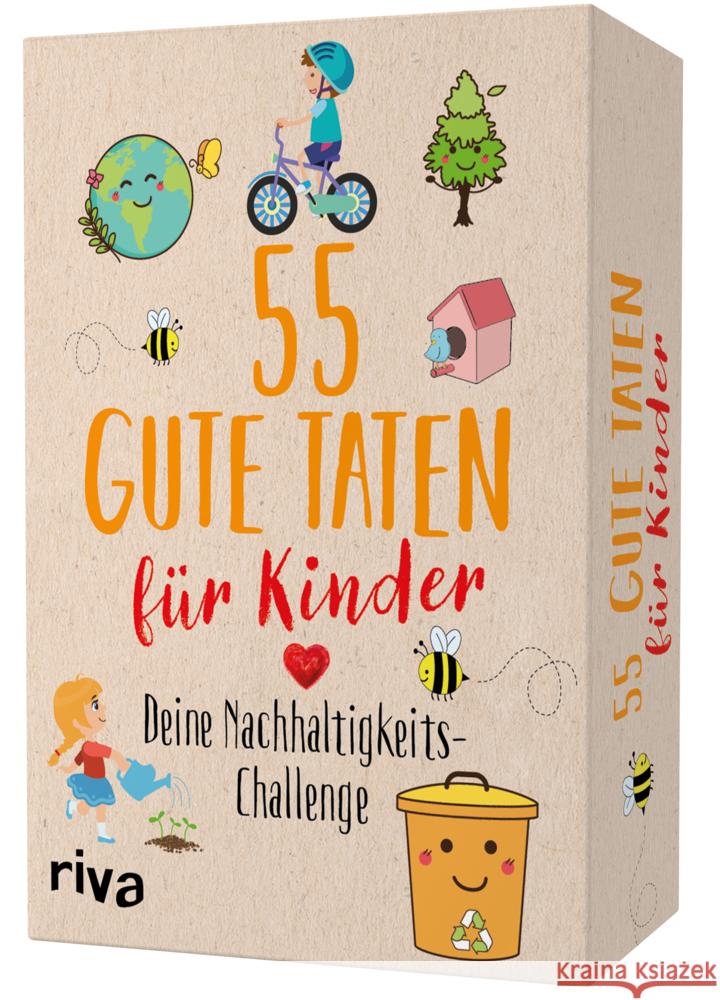 55 gute Taten für Kinder Graf, Carolina 9783742316752 Riva - książka